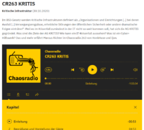 Chaosradio zu KRITIS